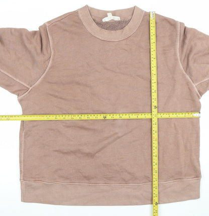 Womens UK Size 14 Marks and Spencer Brown Pullover Sweatshirt