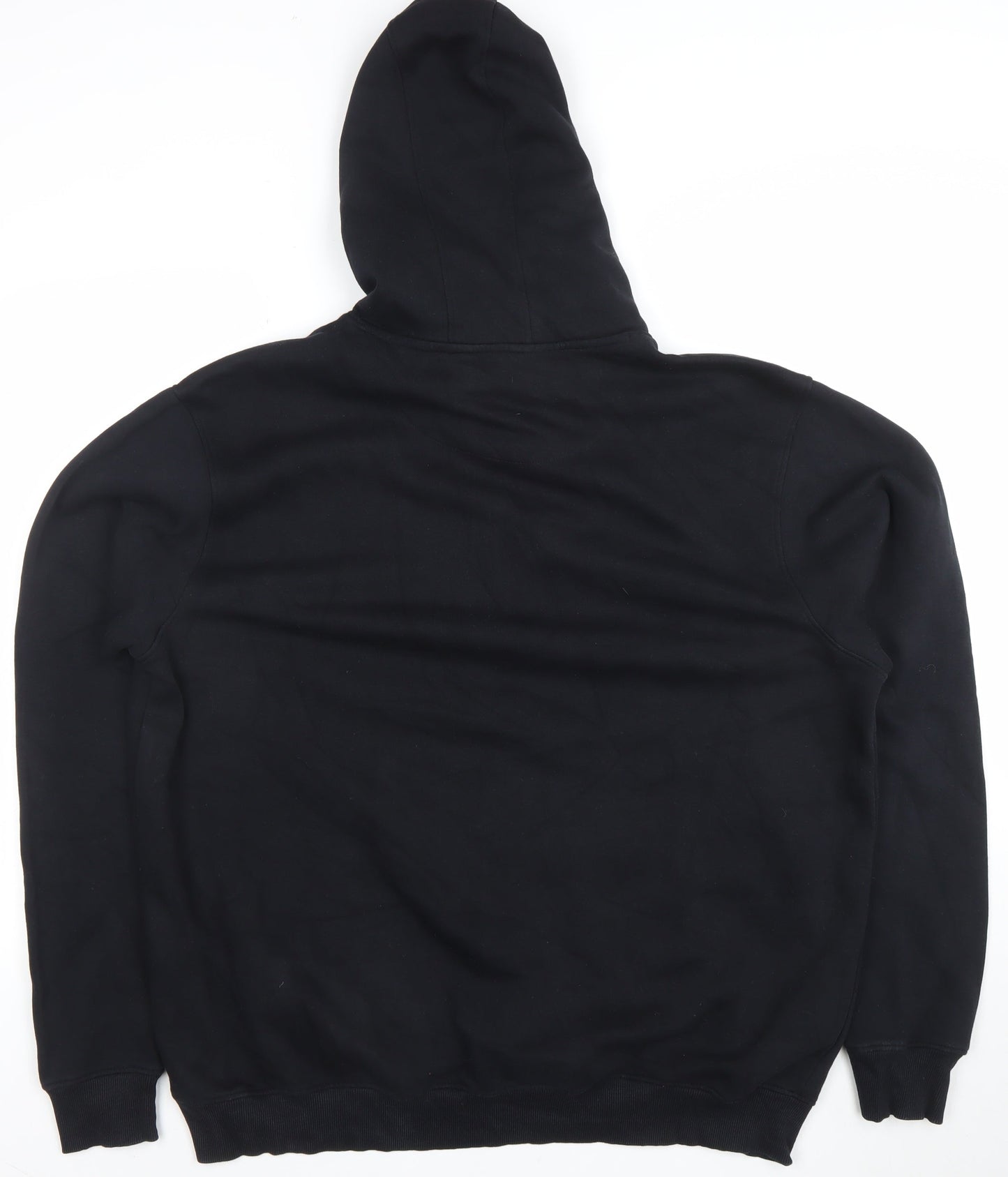 Mens UK Size L t-base Black Pullover Hoodie