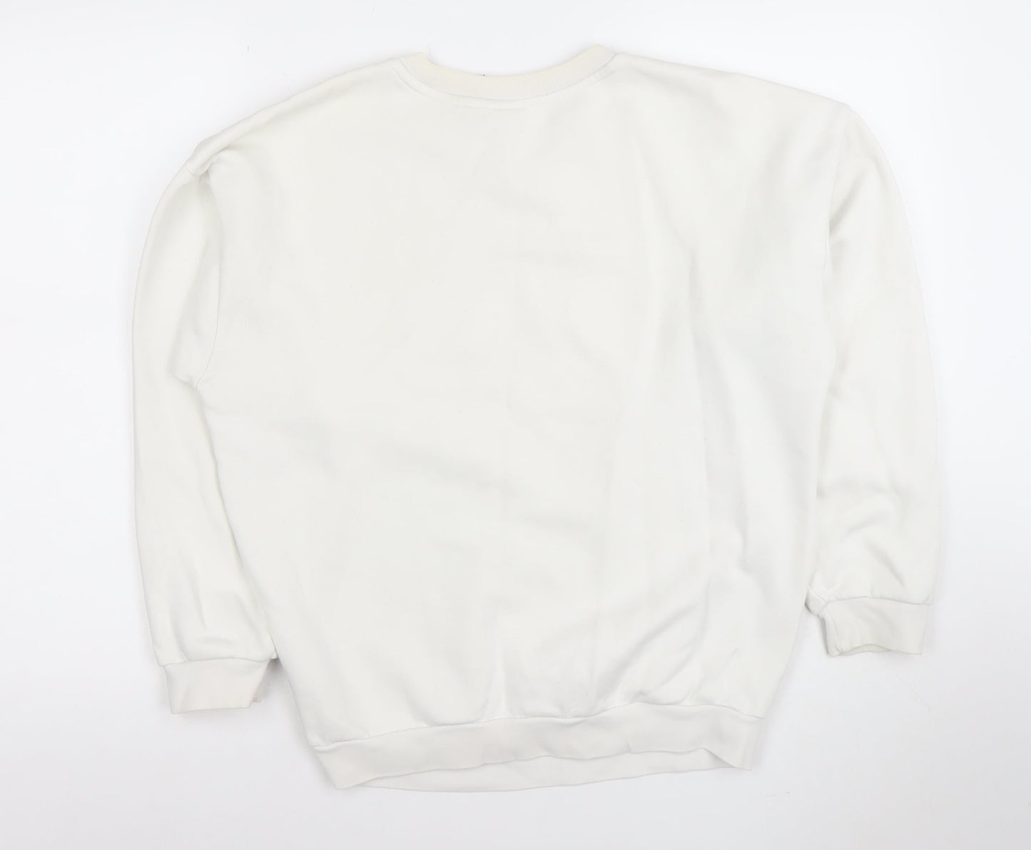 Womens UK Size XS adidas Ivory Pullover Sweatshirt