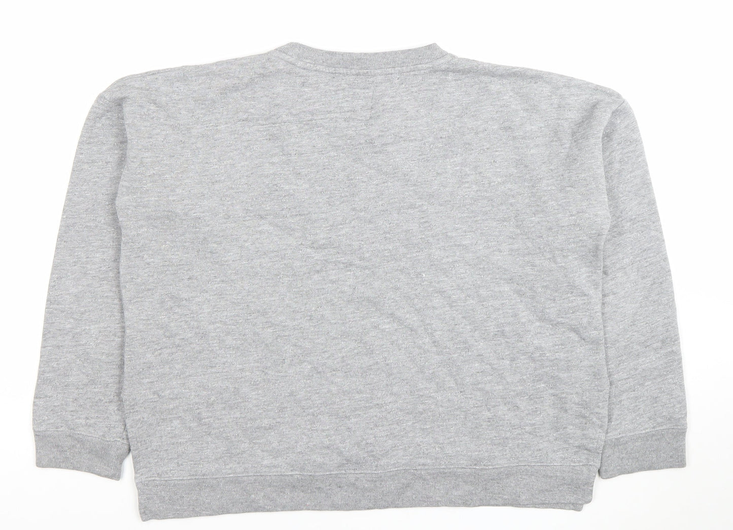 Womens UK Size 12 Jack Wills Grey Pullover Sweatshirt