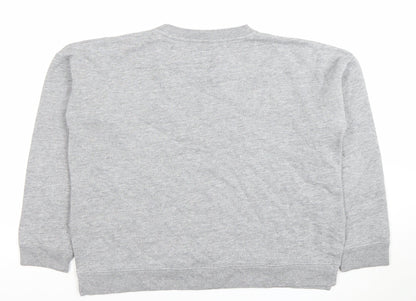 Womens UK Size 12 Jack Wills Grey Pullover Sweatshirt