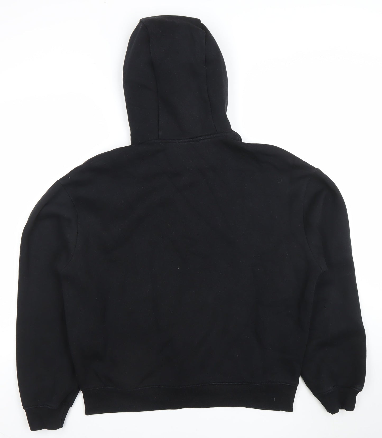 Mens UK Size M Zara Black Pullover Hoodie