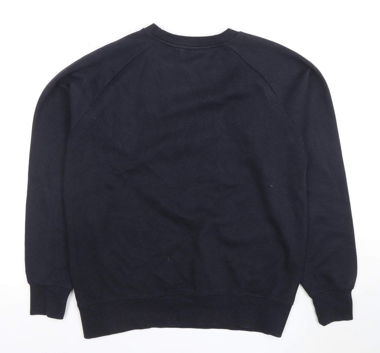 Mens UK Size XL French Connection Black Pullover Sweatshirt