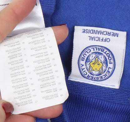 Boys UK Size 12-13 Years Leicester City Football Club Blue Varsity Jacket
