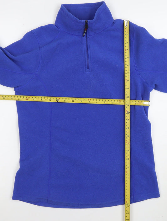 Womens UK Size M Kirkland Signature Blue Pullover Sweatshirt