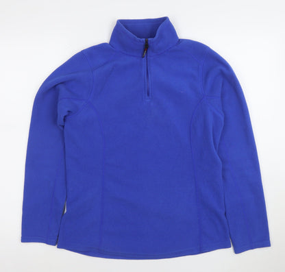 Womens UK Size M Kirkland Signature Blue Pullover Sweatshirt