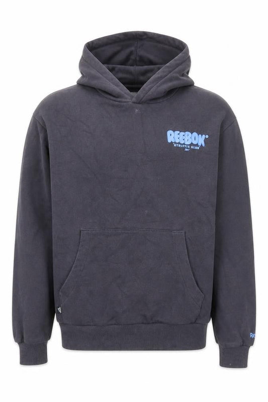 Boys UK Size 11 Years Reebok Black Pullover Hoodie