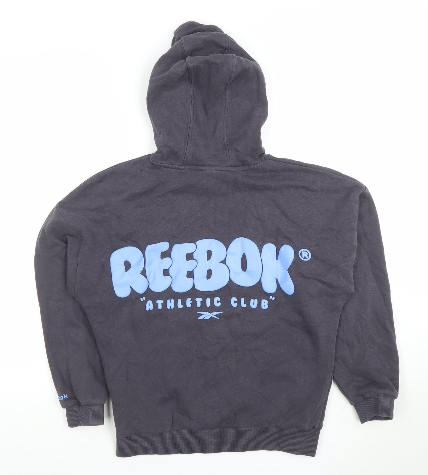 Boys UK Size 11 Years Reebok Black Pullover Hoodie