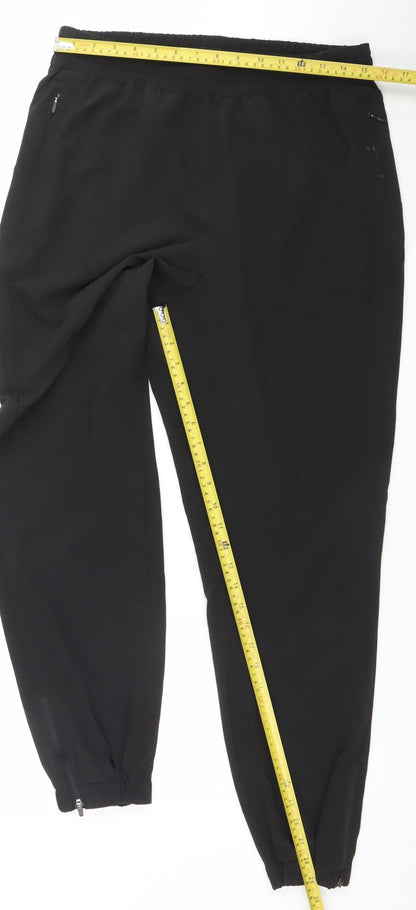 Womens UK Size L H&M Move Regular Fit Jogger Black Trousers