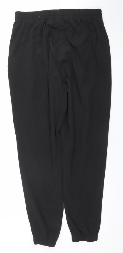 Womens UK Size L H&M Move Regular Fit Jogger Black Trousers