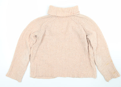 Womens UK Size 2 Tamnoon Beige Pullover Jumper