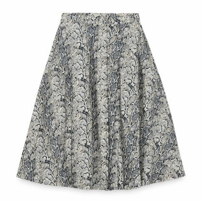 Womens UK Size 14 F&F Pleated Jersey Skirt