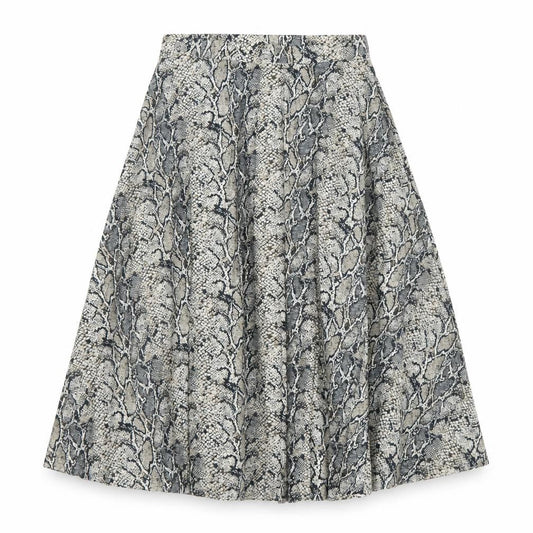 Womens UK Size 14 F&F Pleated Jersey Skirt