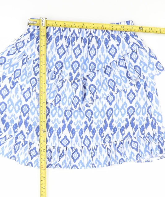Girls UK Size 10-11 Years Dunnes Stores Ruffle Woven Skirt
