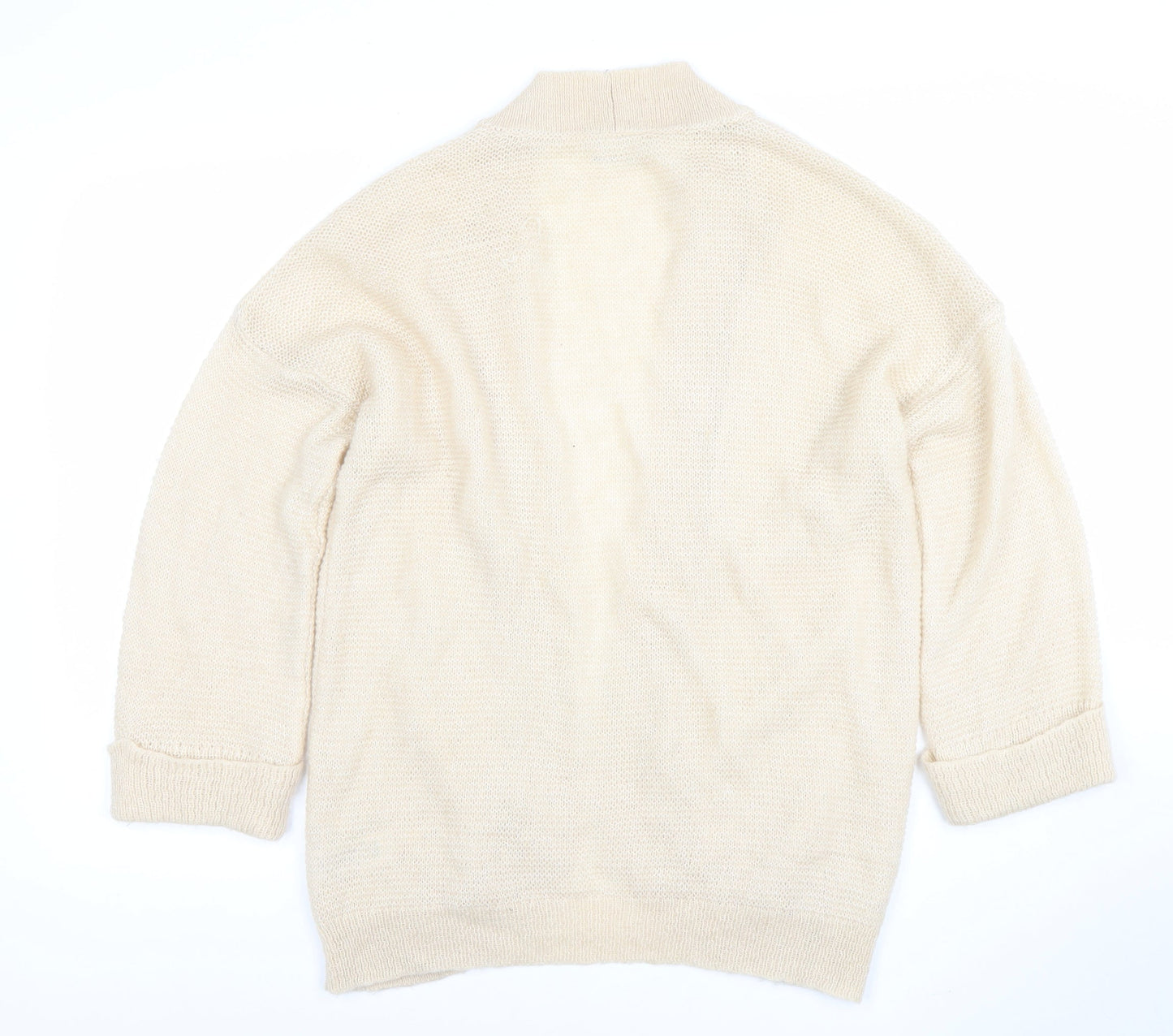 Womens UK Size S Wallis Beige Cardigan Jumper