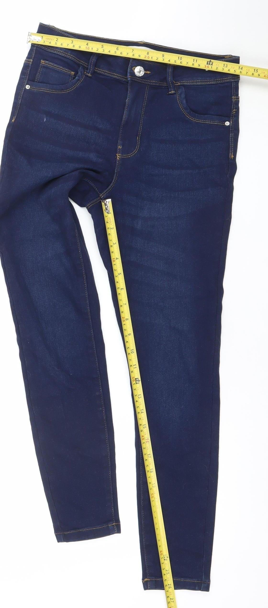 Womens UK Size 10 denim co. Slim Fit Skinny Blue Jeans