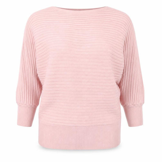 Womens UK Size 12 Apricot Pink Pullover Jumper