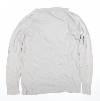 Womens UK Size L Gap Grey Pullover Jumper