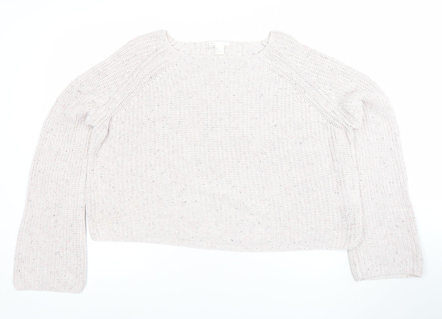 Womens UK Size S H&M Beige Pullover Jumper