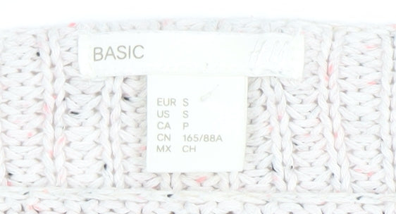Womens UK Size S H&M Beige Pullover Jumper