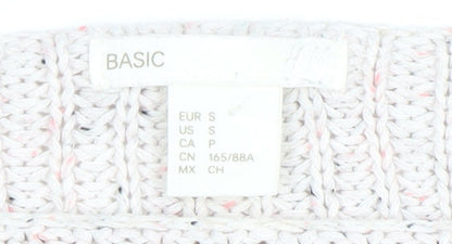 Womens UK Size S H&M Beige Pullover Jumper