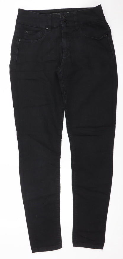 Womens UK Size 12 Salsa Slim Fit Skinny Black Jeans