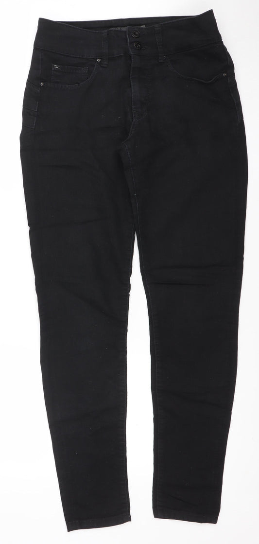 Womens UK Size 12 Salsa Slim Fit Skinny Black Jeans