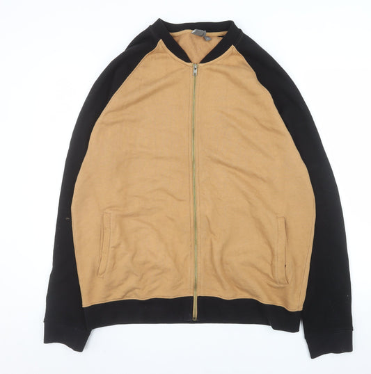 Mens UK Size XL ASOS Brown Bomber Jacket