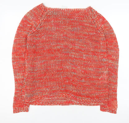 Womens UK Size M VERO MODA Red Pullover Jumper