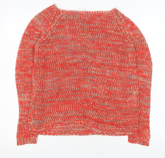 Womens UK Size M VERO MODA Red Pullover Jumper