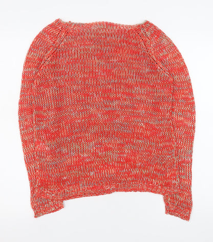 Womens UK Size M VERO MODA Red Pullover Jumper