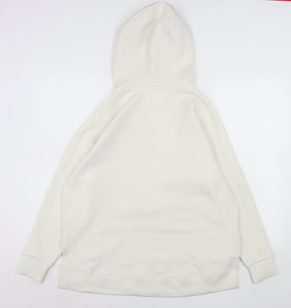Mens UK Size L Marks and Spencer Ivory Pullover Hoodie