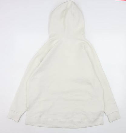 Mens UK Size L Marks and Spencer Ivory Pullover Hoodie