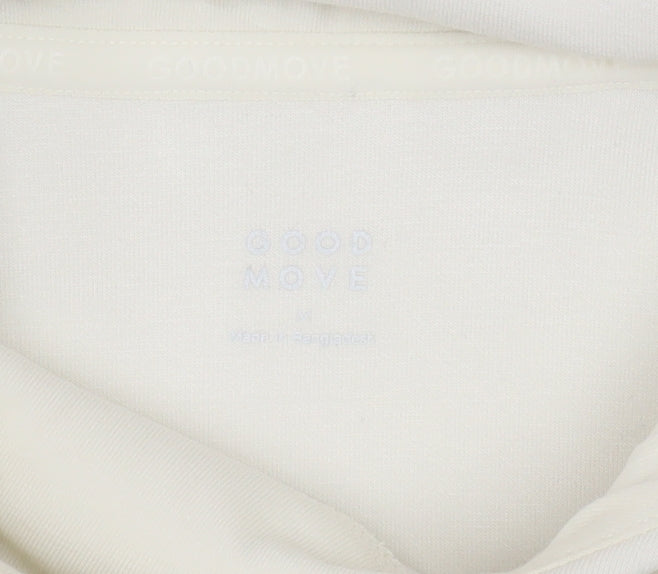 Mens UK Size L Marks and Spencer Ivory Pullover Hoodie