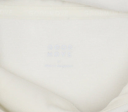 Mens UK Size L Marks and Spencer Ivory Pullover Hoodie