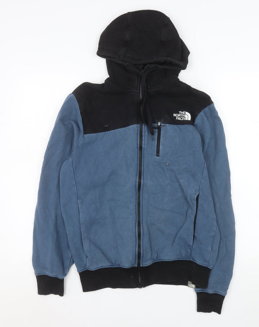 Mens UK Size S The North Face Blue Basic Jacket