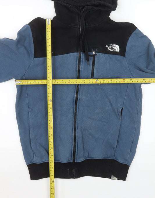 Mens UK Size S The North Face Blue Basic Jacket