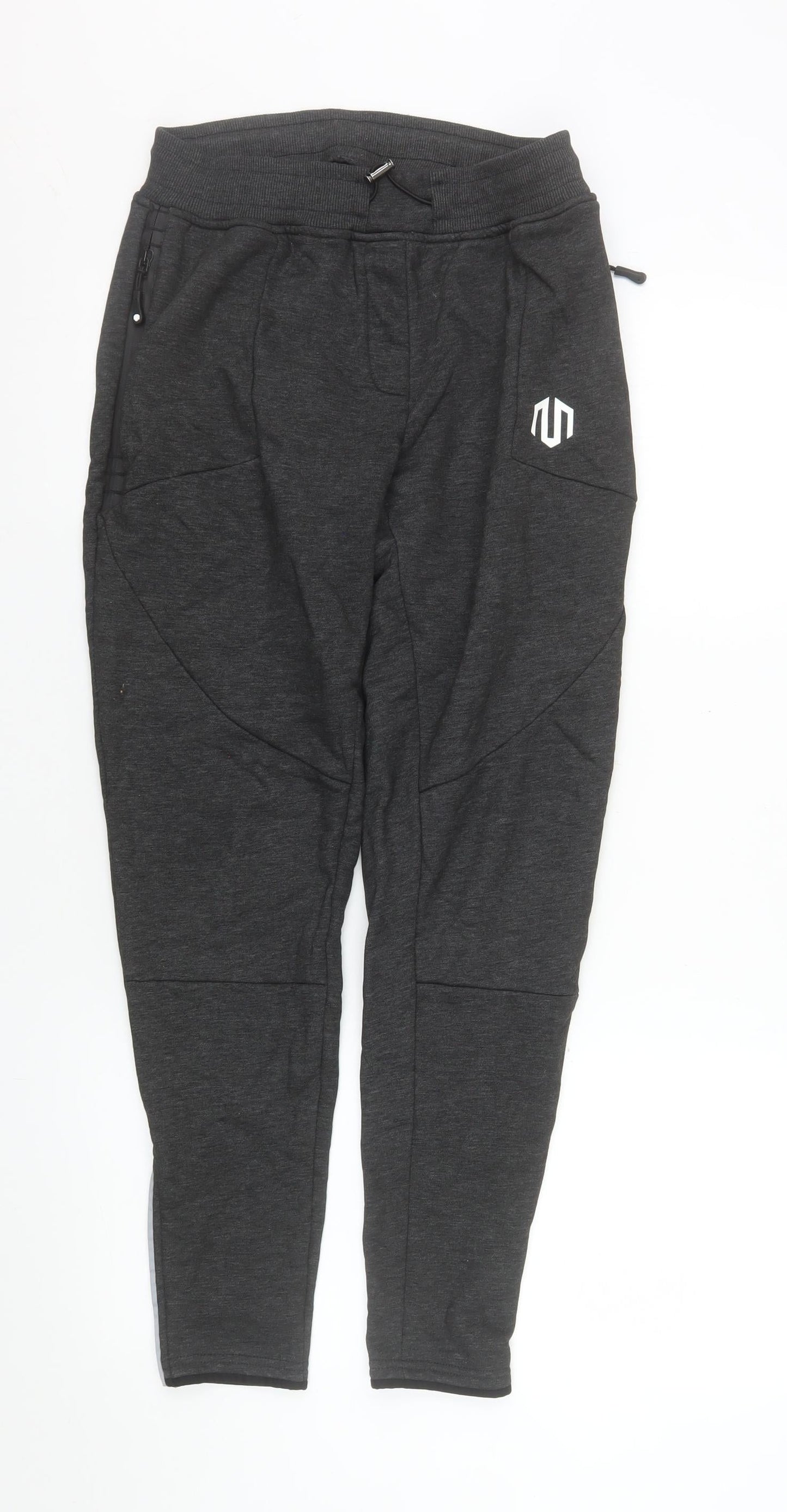 Mens UK Size M Morotai Slim Fit Jogger Grey Trousers