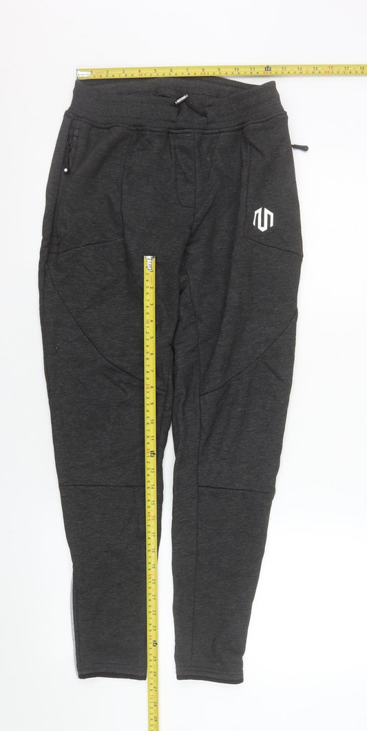 Mens UK Size M Morotai Slim Fit Jogger Grey Trousers