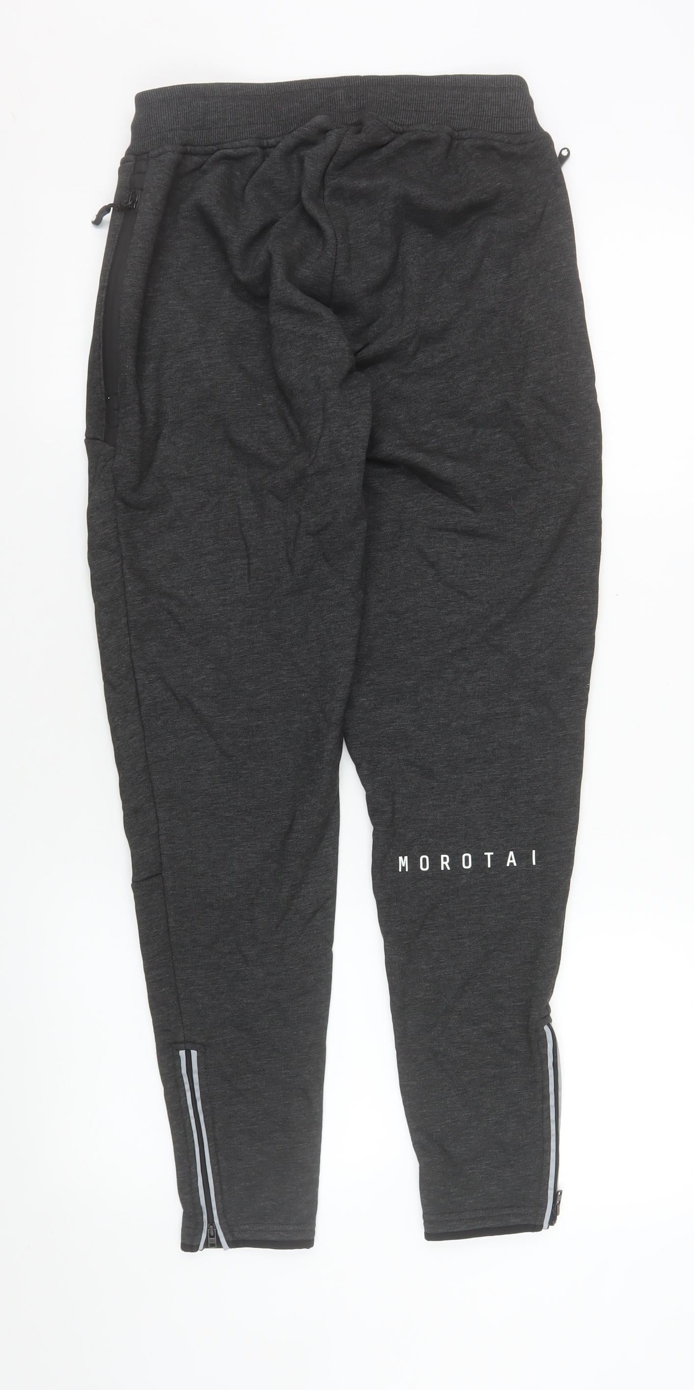 Mens UK Size M Morotai Slim Fit Jogger Grey Trousers
