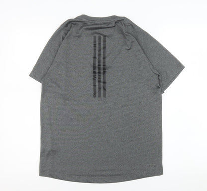 Mens UK Size S adidas Grey Gym & Training Running & Jogging T-Shirt