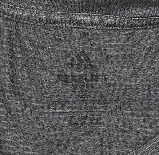Mens UK Size S adidas Grey Gym & Training Running & Jogging T-Shirt
