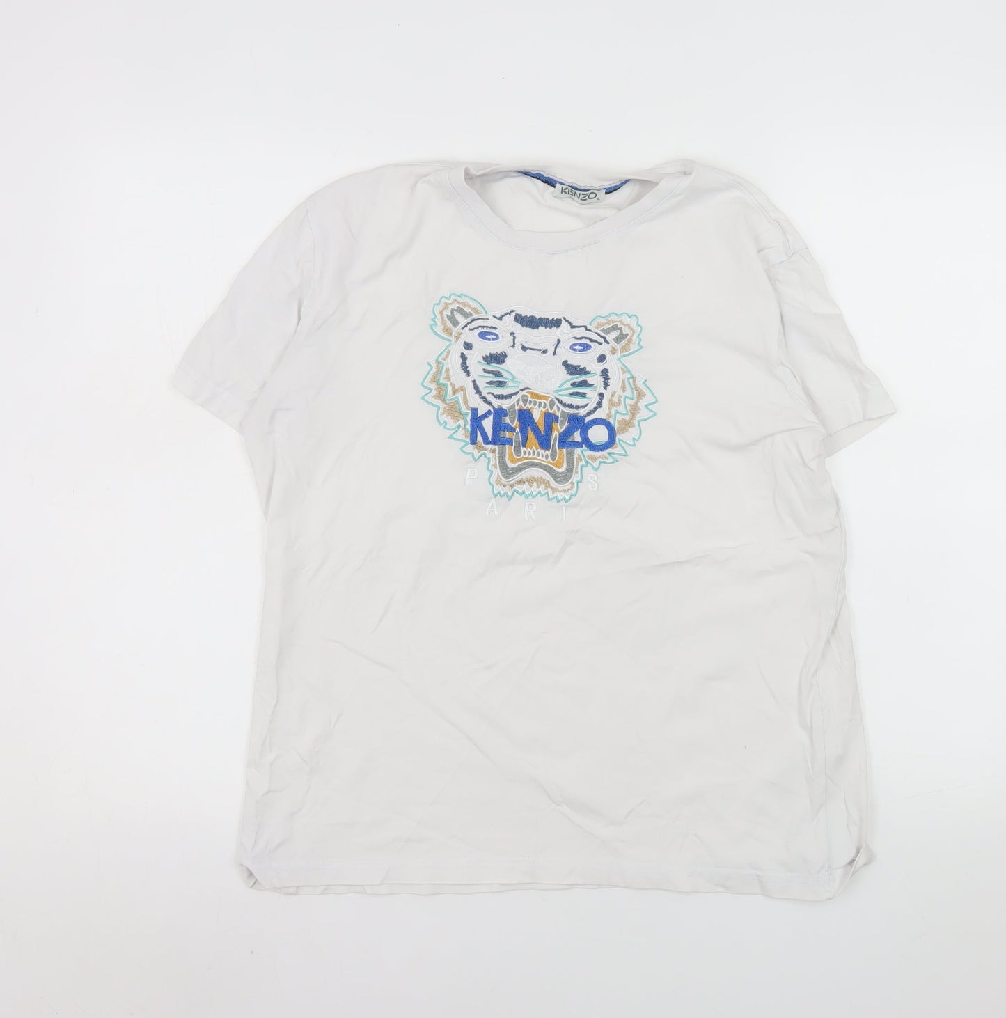 Mens UK Size L KENZO White  T-Shirt