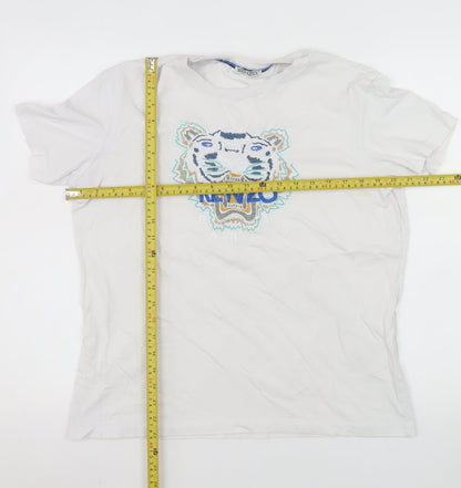 Mens UK Size L KENZO White  T-Shirt