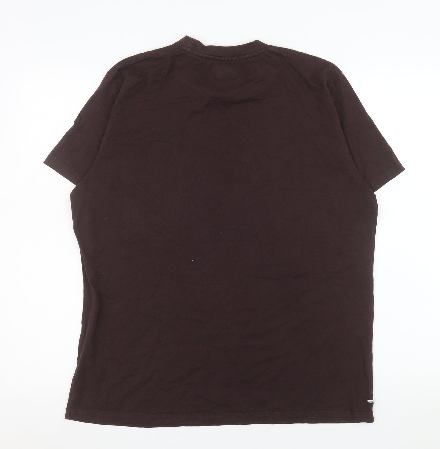 Mens UK Size L Weekend Offender Brown  T-Shirt