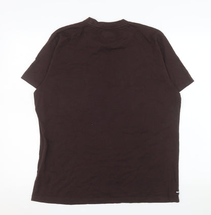 Mens UK Size L Weekend Offender Brown  T-Shirt