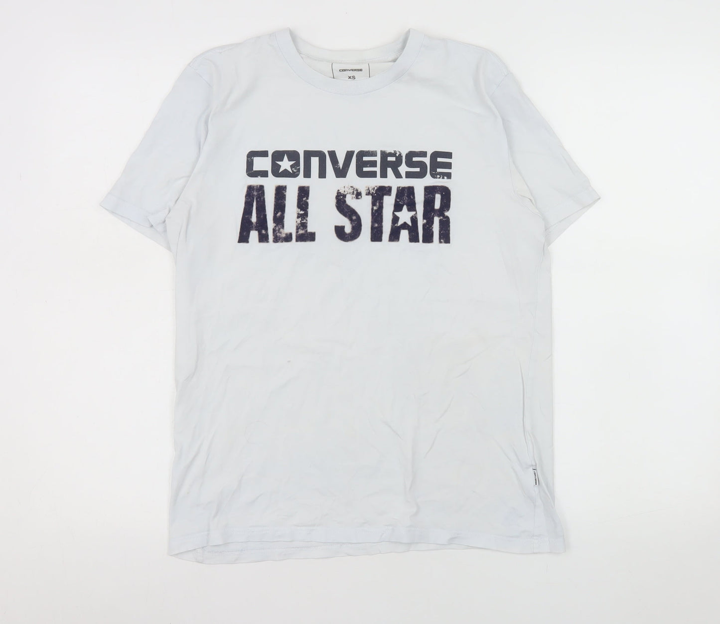 Mens UK Size XS Converse White  T-Shirt