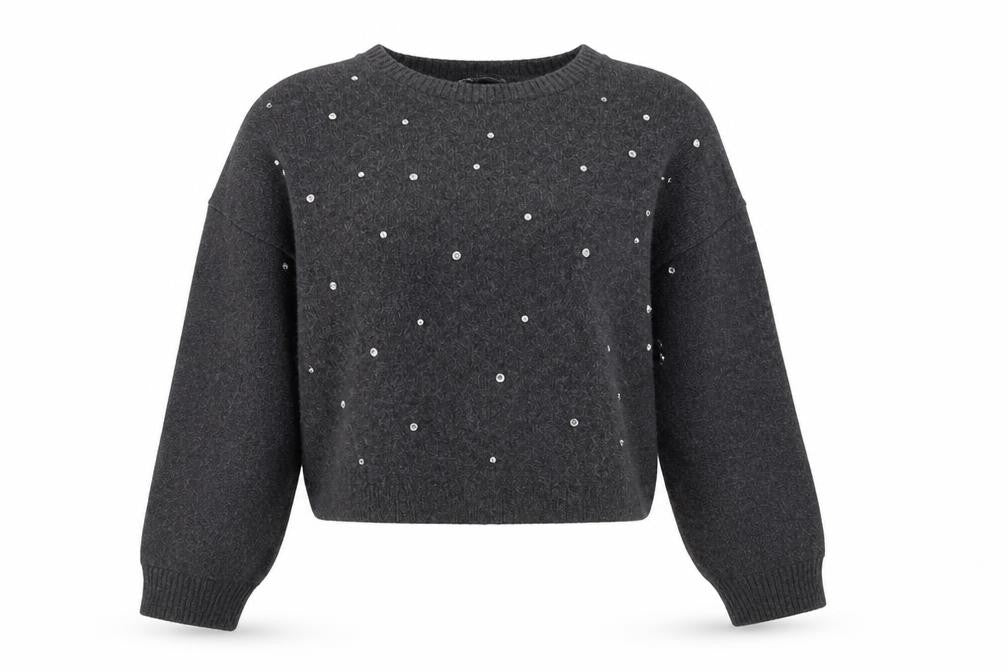 Womens UK Size L Zara Grey Pullover Jumper