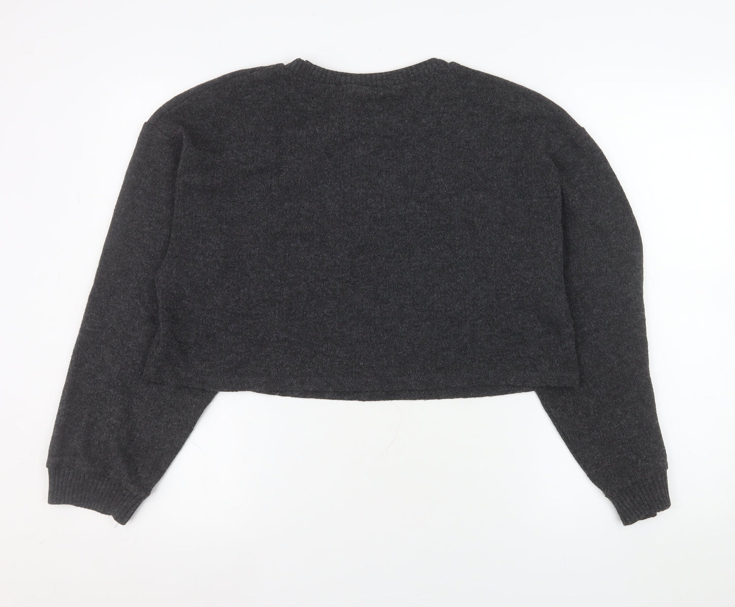 Womens UK Size L Zara Grey Pullover Jumper
