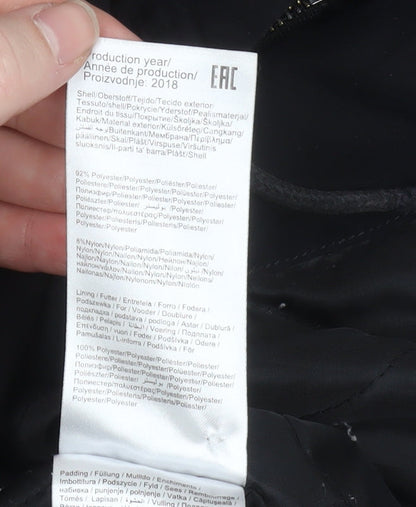Womens UK Size XS Only Black Parka Coat
